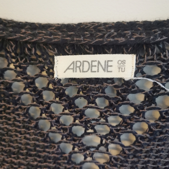 Triangle Knit Kimono Cardigan - Picture 4 of 7
